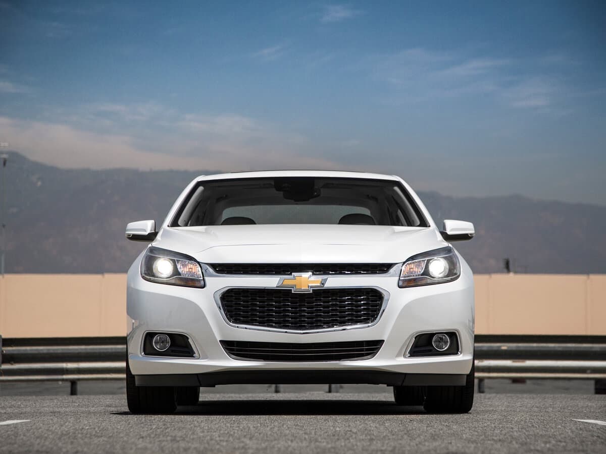 Chevrolet Malibu VIII Restayling — Öndən