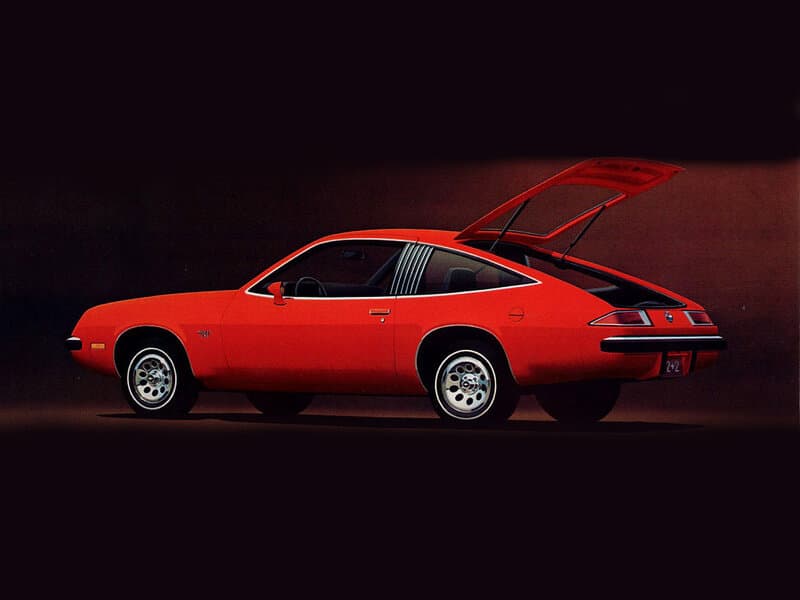 Chevrolet Monza I NA Market — yandan görünüş