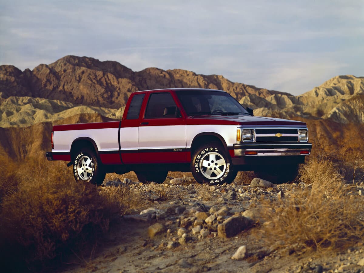 Chevrolet S-10 Pickup I — yandan görünüş
