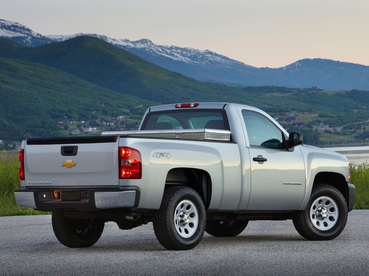 Chevrolet Silverado II (GMT900) — 3/4 arxadan