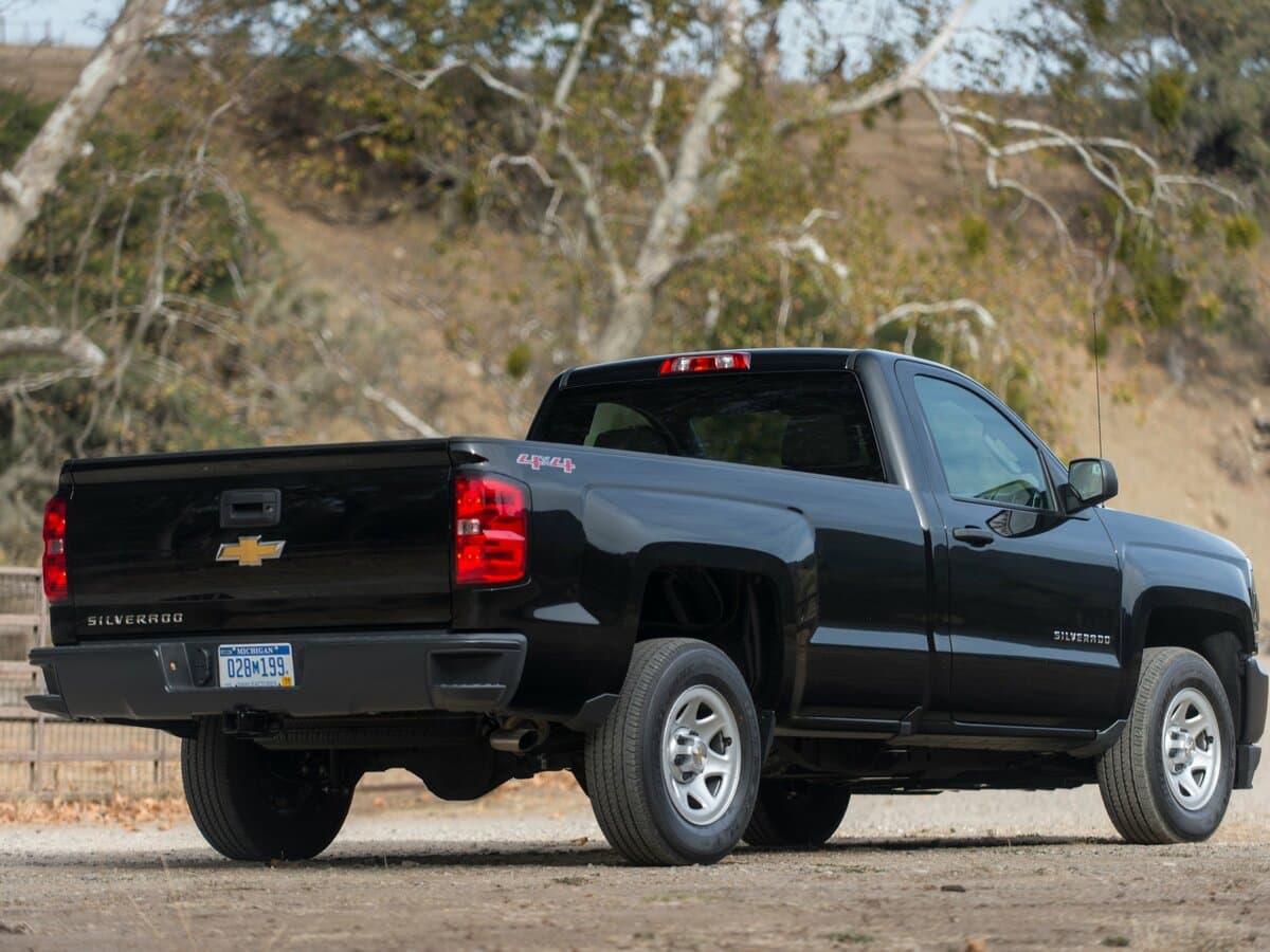 Chevrolet Silverado III (K2XX) Restayling — 3/4 arxadan