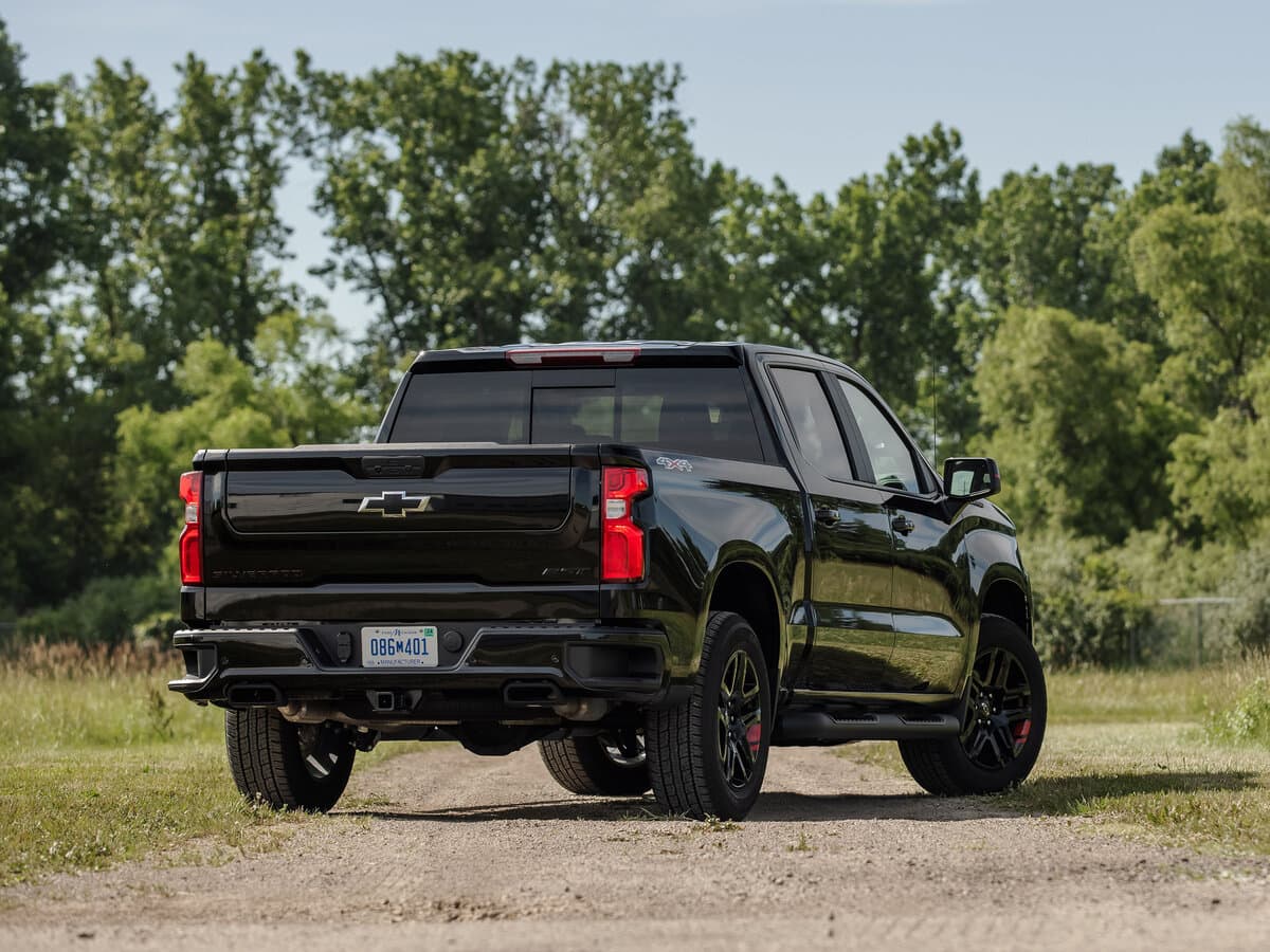Chevrolet Silverado IV (T1XX) — 3/4 arxadan