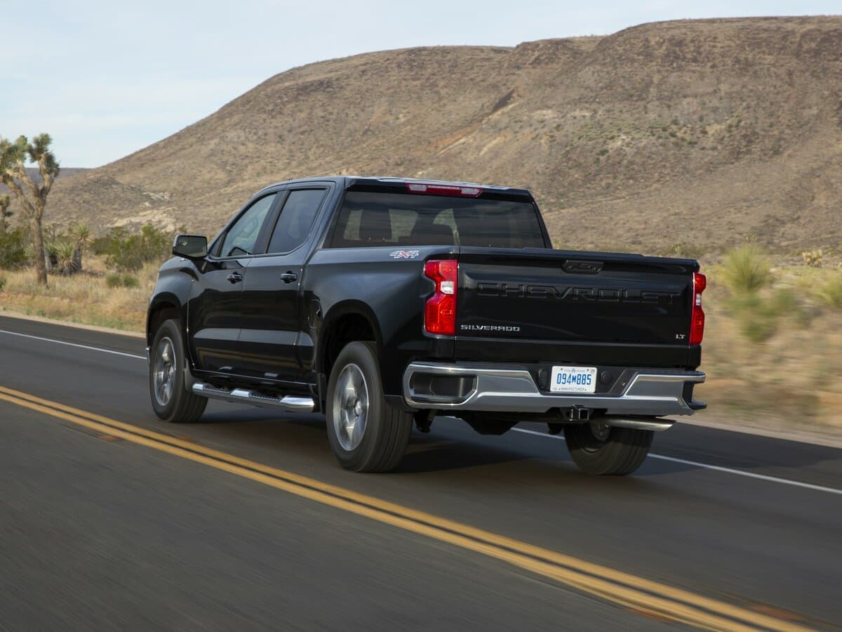 Chevrolet Silverado IV (T1XX) Restayling — 3/4 arxadan