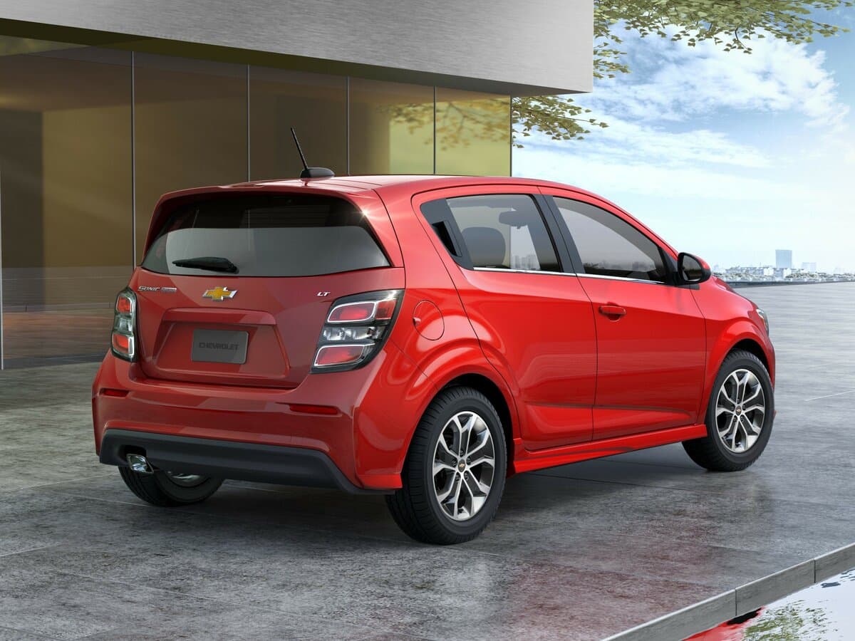 Chevrolet Sonic I Restayling — 3/4 arxadan