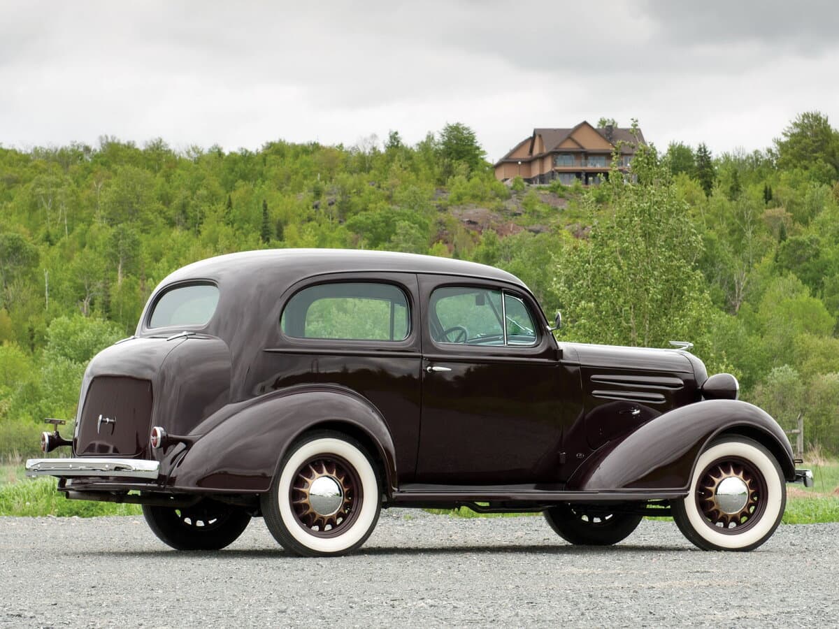 Chevrolet Standard 1934 – 1936 — 3/4 arxadan