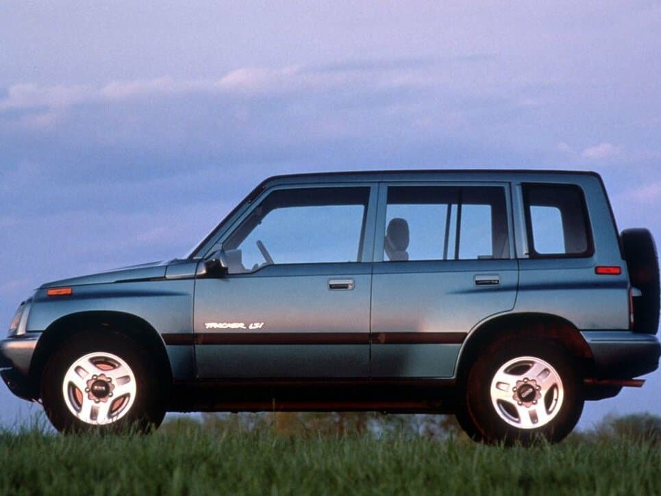 Chevrolet Tracker I — yandan görünüş
