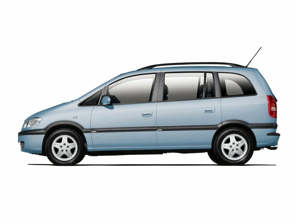 Chevrolet Zafira 2001 – 2012 — Yandan