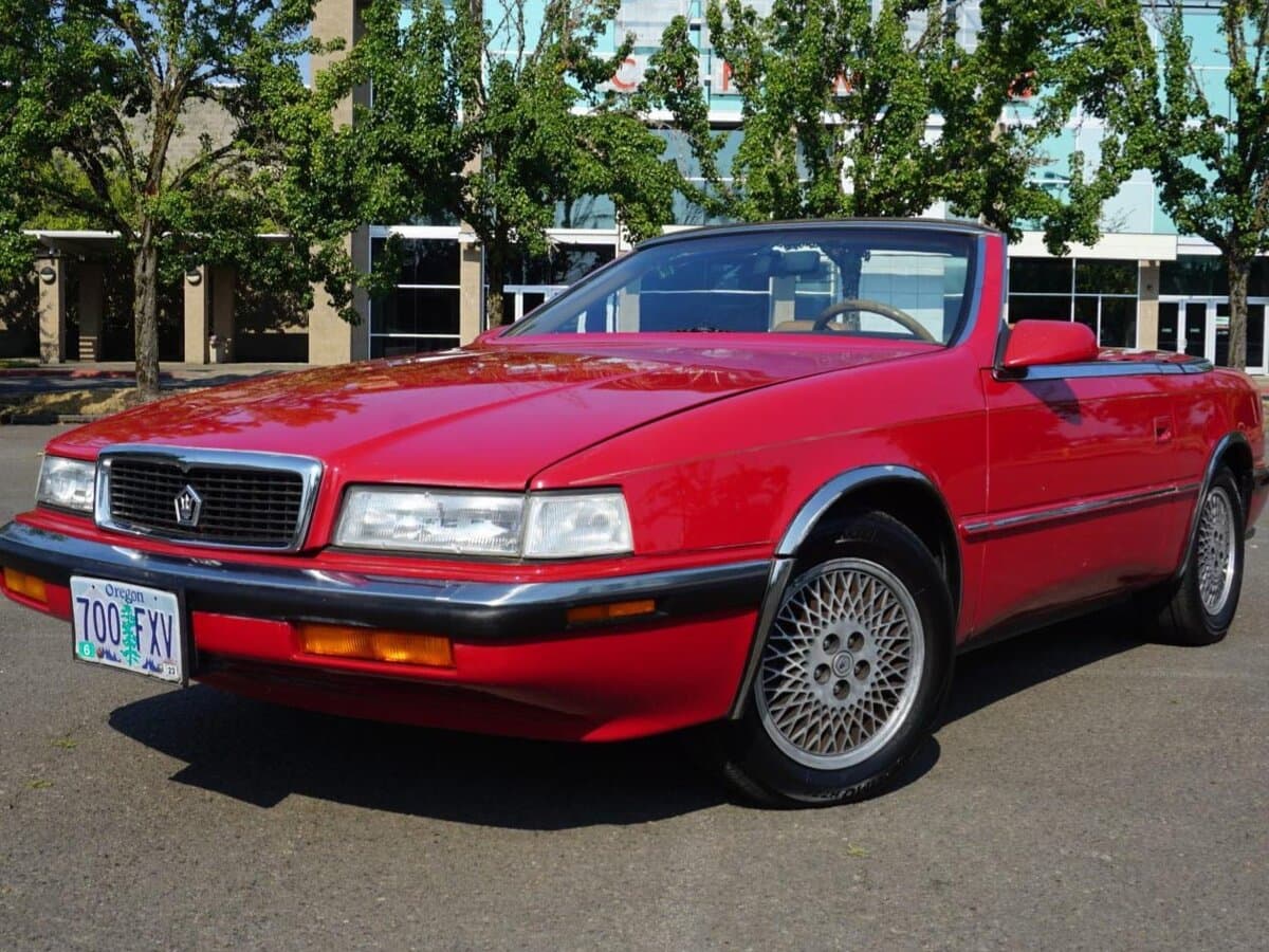 Chrysler TC by Maserati 1989 – 1991 — Öndən