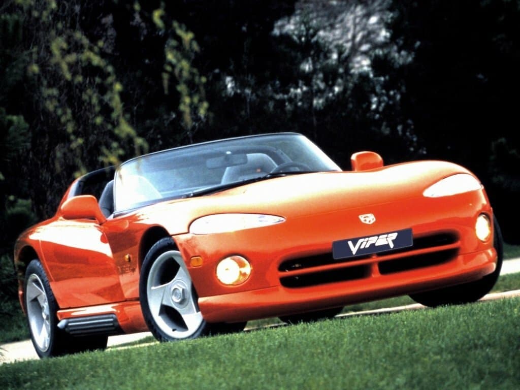 Chrysler Viper 1992 – 2002 — Öndən