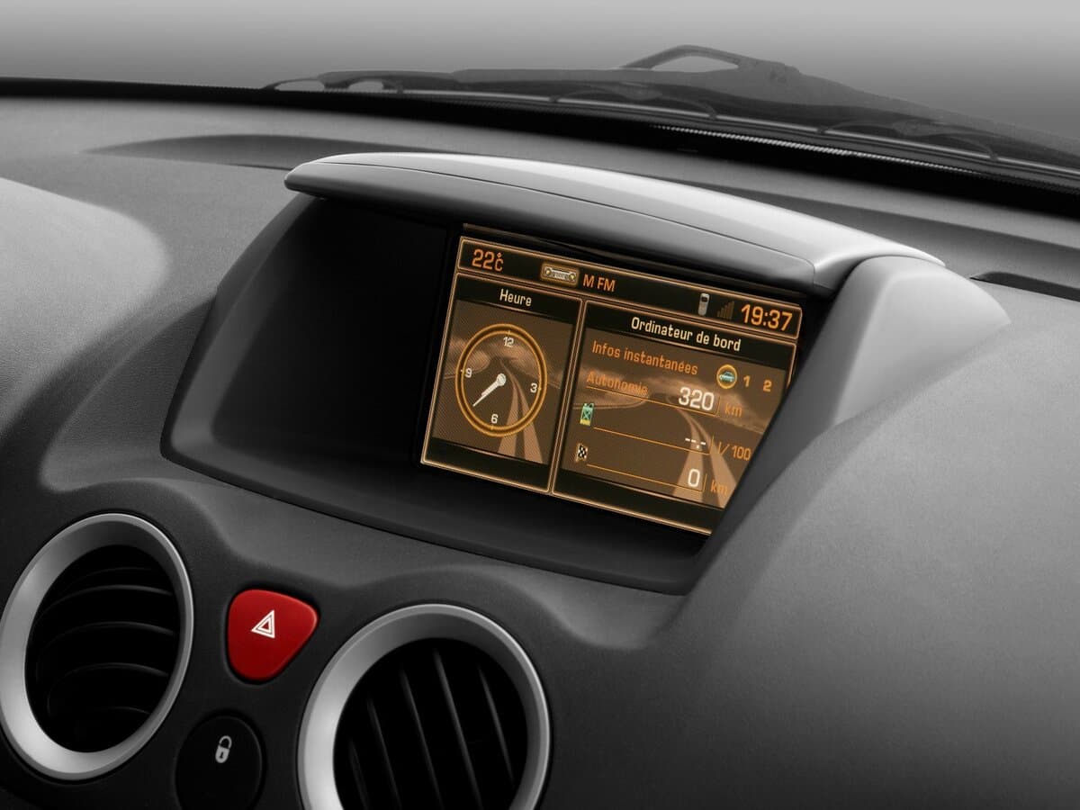 Citroen C2 2003 – 2009 — Salon, öndən