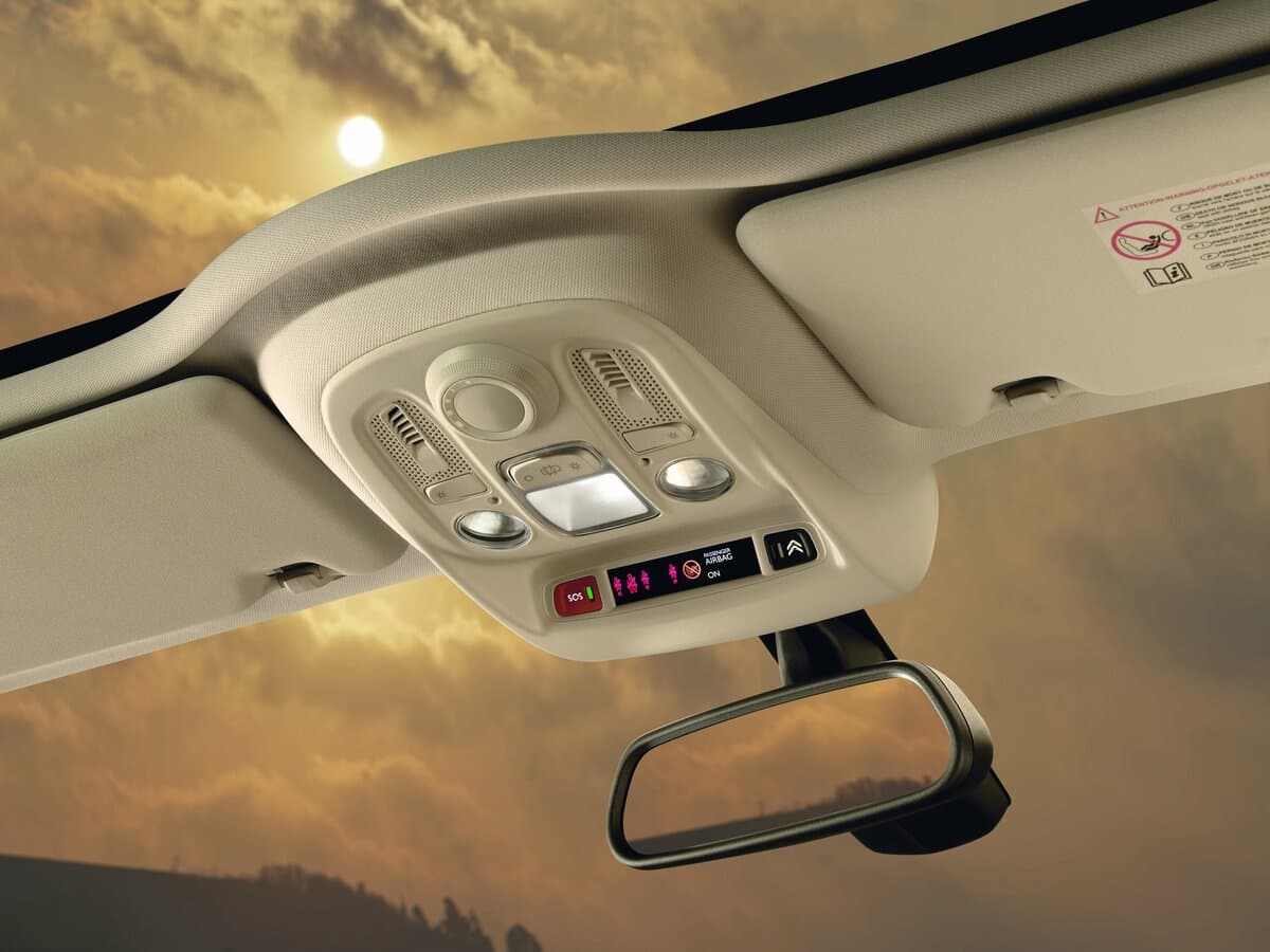 Citroen C4 II — Salon, arxadan