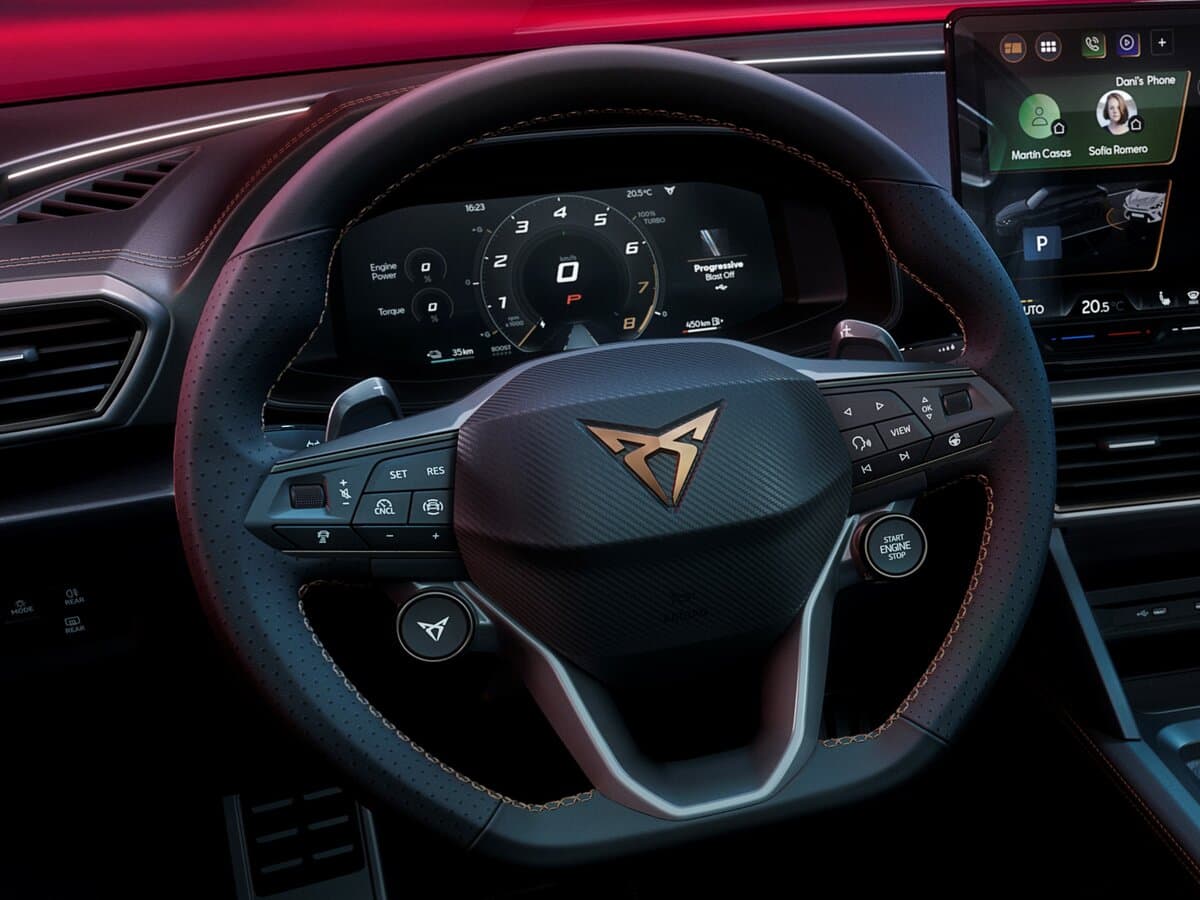 Cupra Leon I Restayling — Sükan