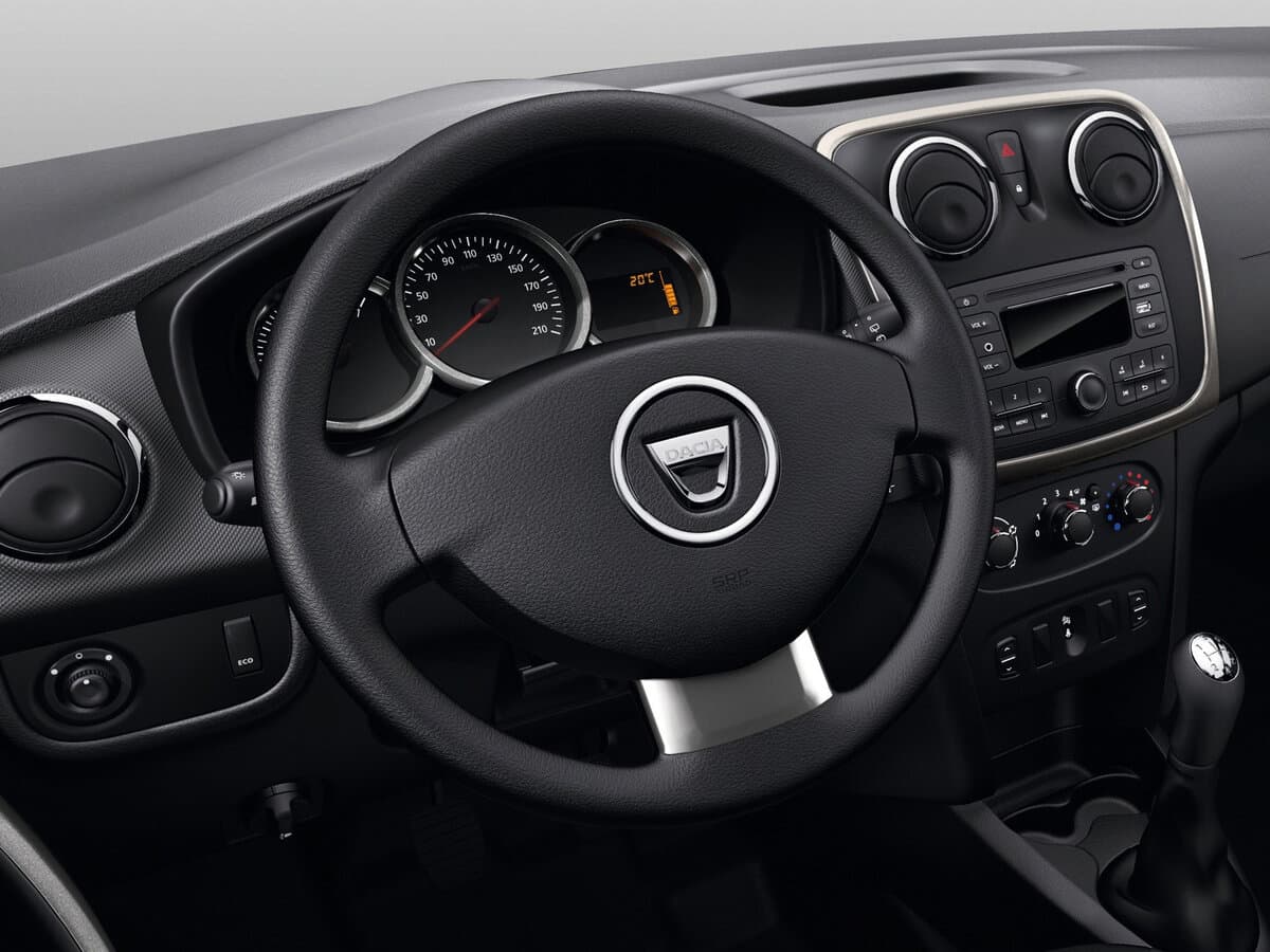 Dacia Sandero II — Sükan