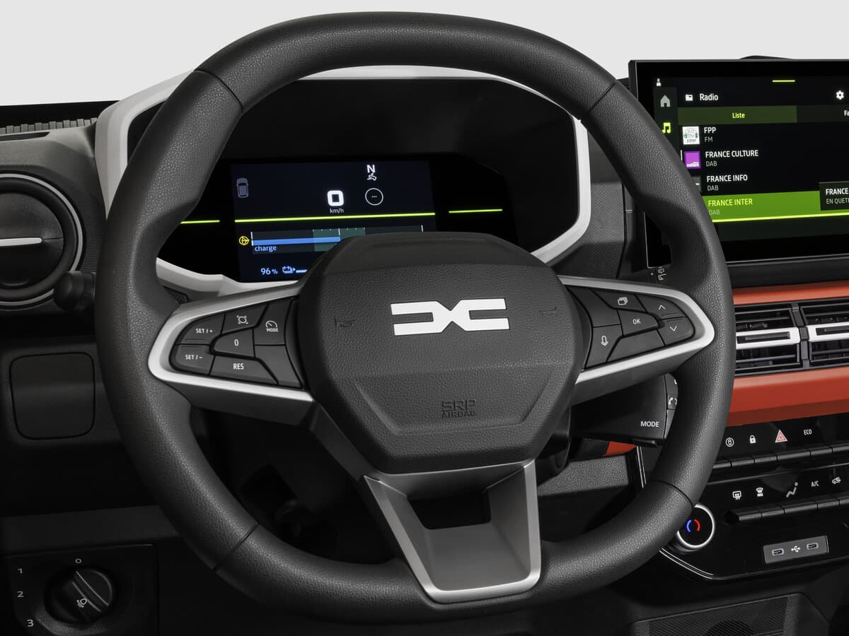 Dacia Spring I Restayling 2 — Sükan