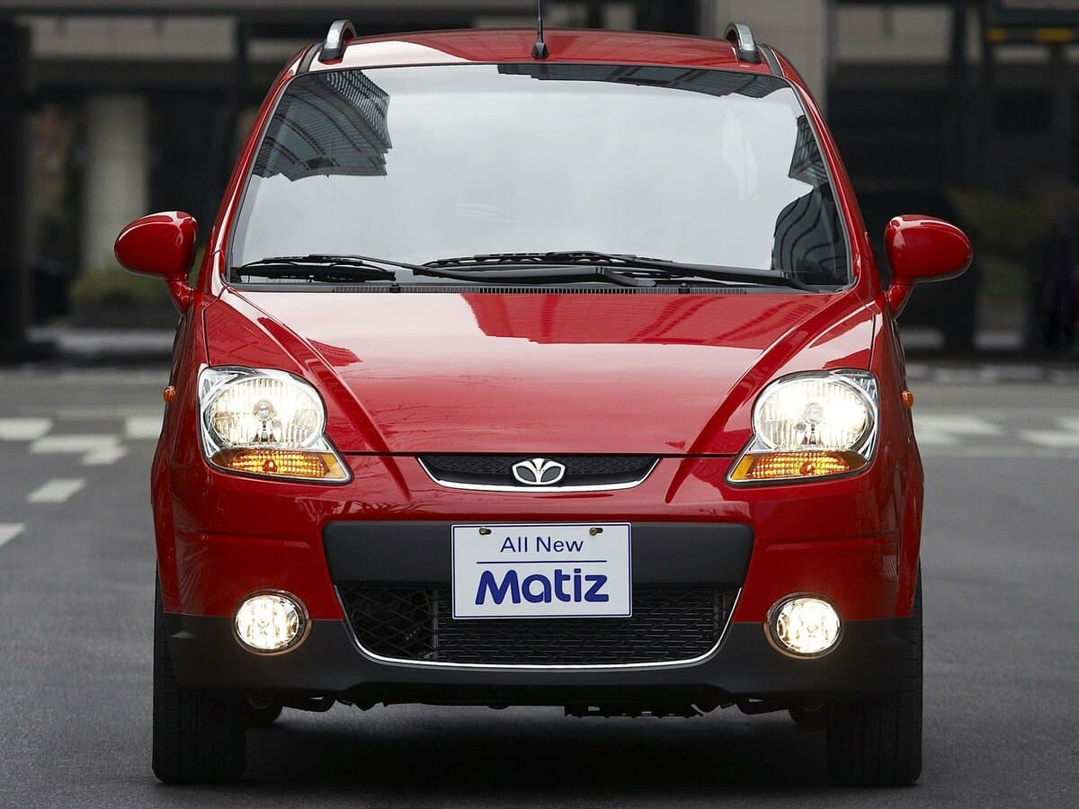 Daewoo Matiz II Restayling — Öndən