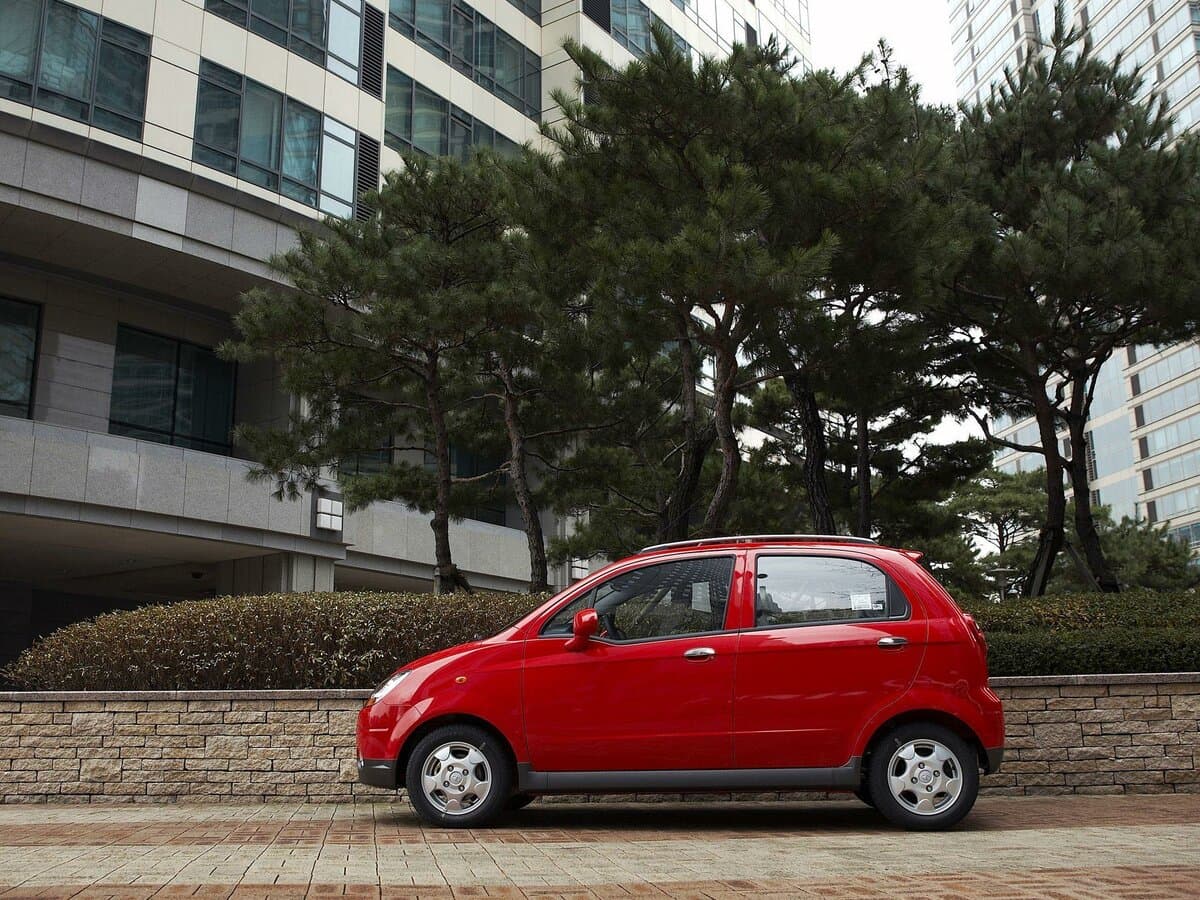 Daewoo Matiz II Restayling — Yandan