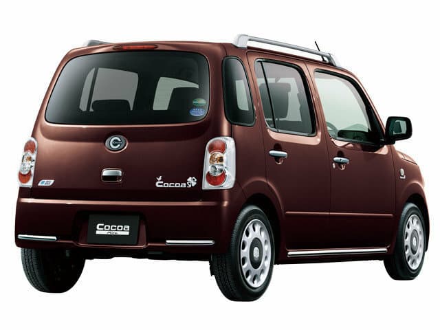 Daihatsu Mira Cocoa I Restayling — 3/4 arxadan