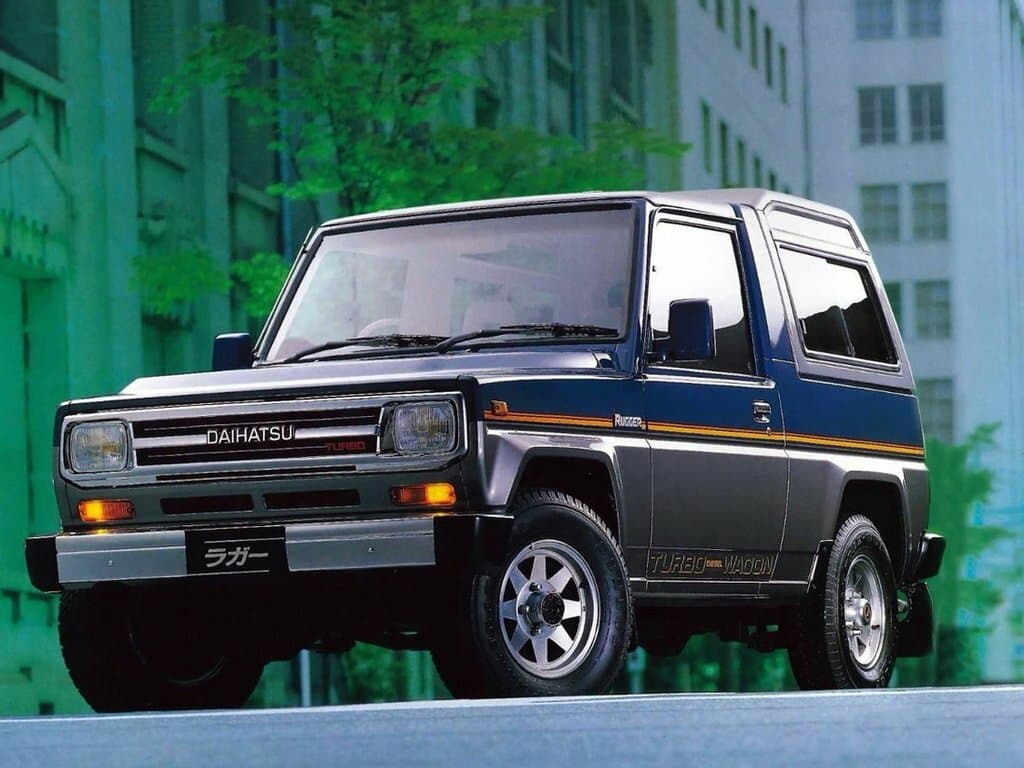 Daihatsu Rugger I — öndən görünüş