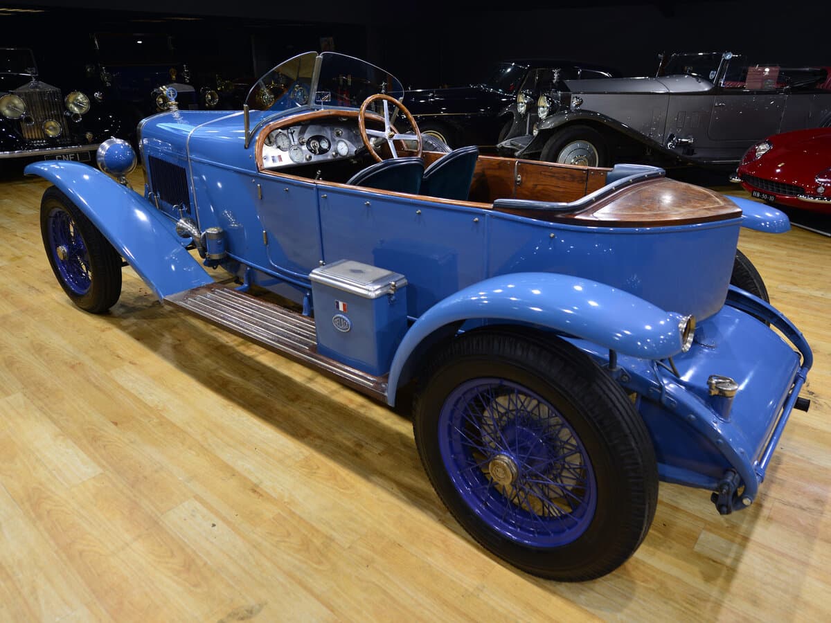 Delage DI 1923 – 1927 — 3/4 arxadan