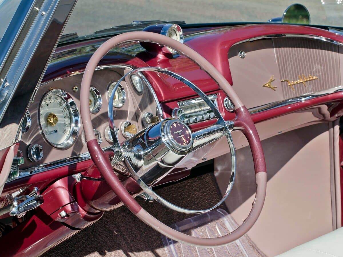 DeSoto Fireflite 1955 – 1960 — Sükan