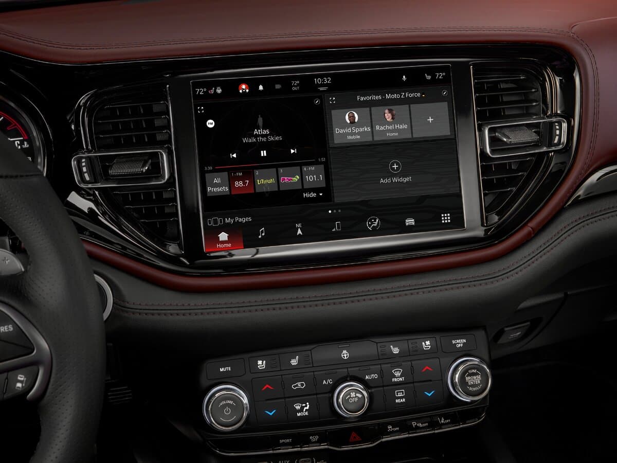 Dodge Durango III Restayling 2 — Salon, öndən