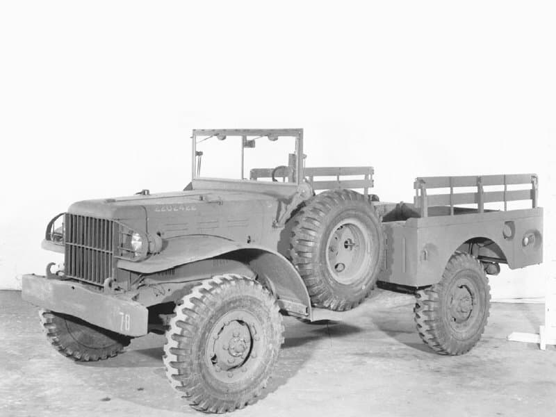 Dodge WC series T214 — öndən görünüş
