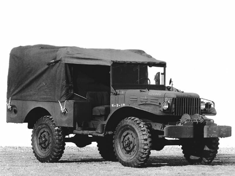 Dodge WC series T214 — öndən görünüş