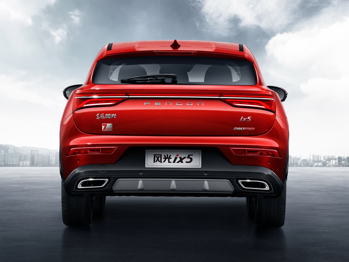 Dongfeng Fengon ix5 2018 – indiyədək — Arxadan