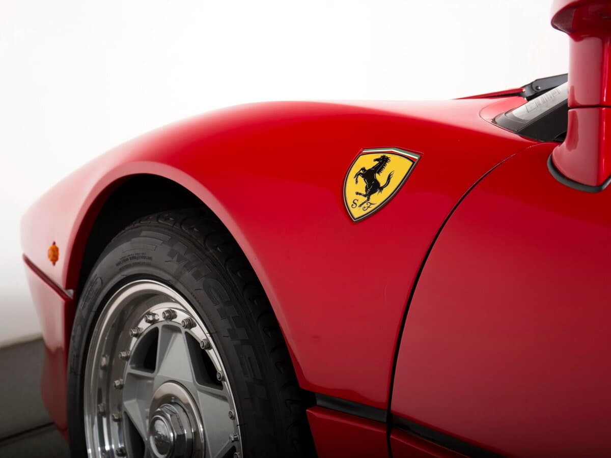 Ferrari 288 GTO 1984 – 1987 — Salon, arxadan