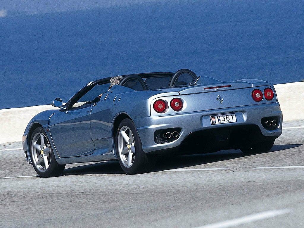 Ferrari 360 1999 – 2005 — 3/4 arxadan