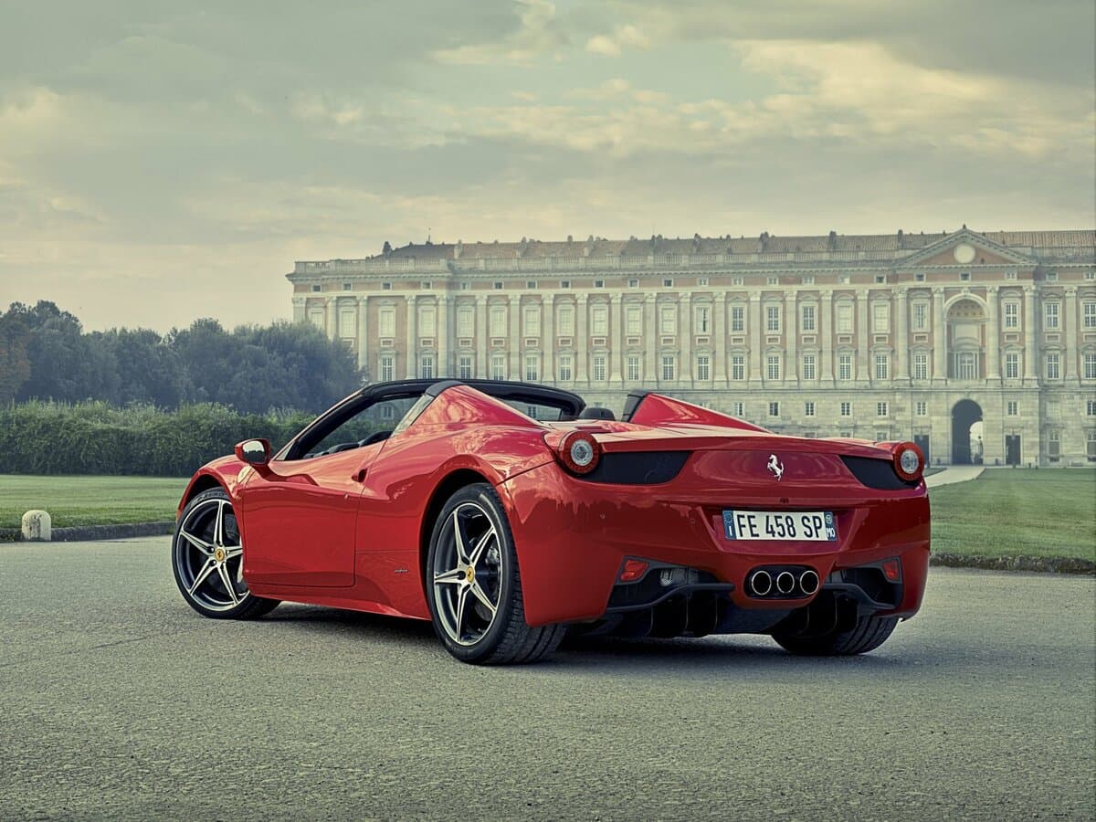 Ferrari 458 2009 – 2015 — 3/4 arxadan