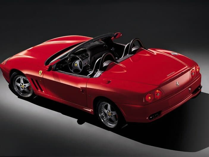 Ferrari 550 1996 – 2001 — 3/4 arxadan