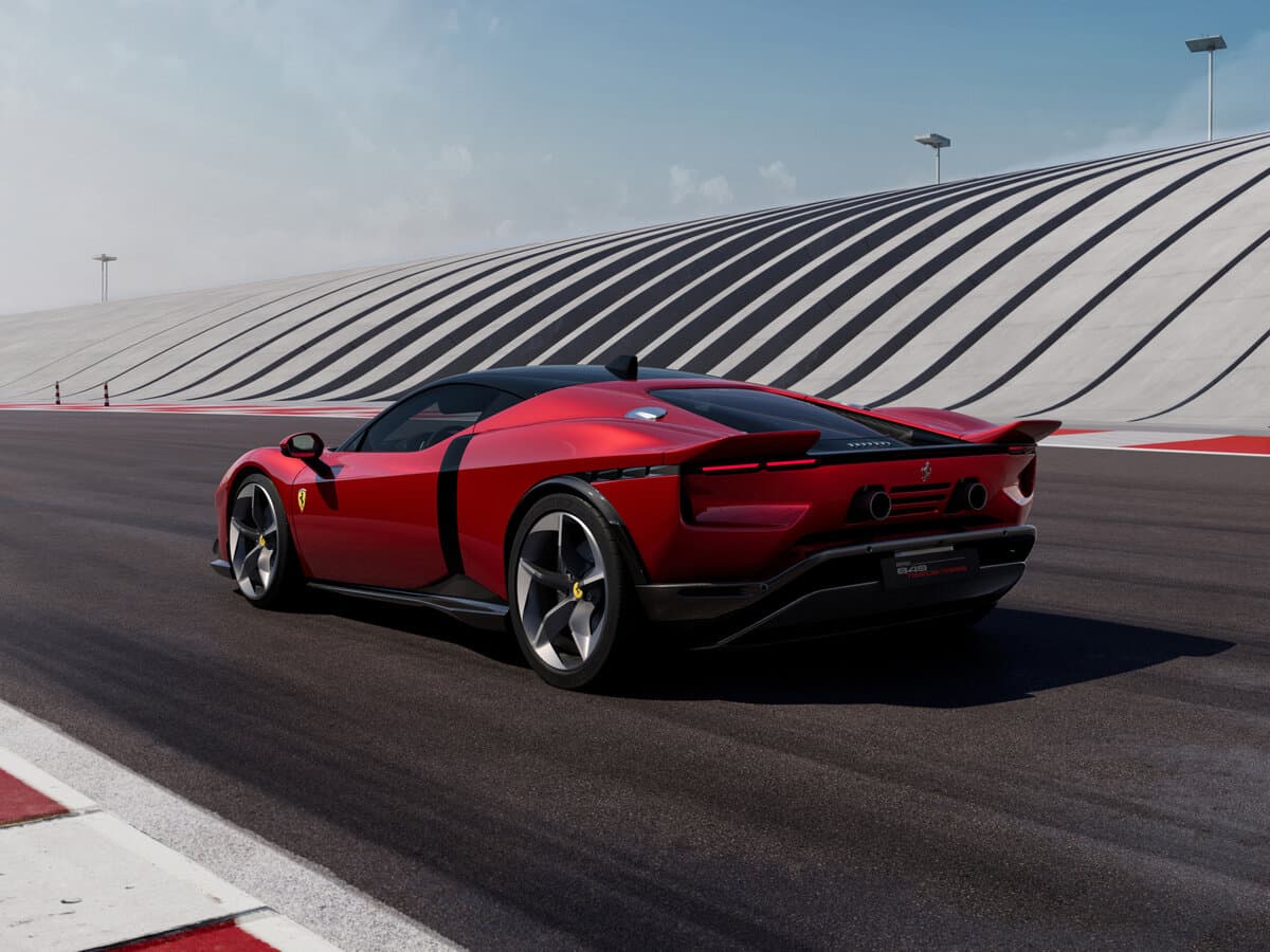 Ferrari 849 Testarossa 2025 – indiyədək — 3/4 arxadan