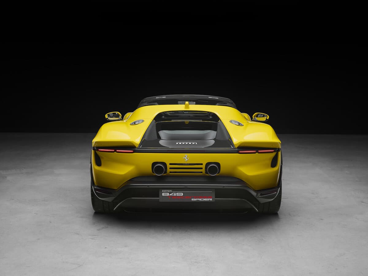 Ferrari 849 Testarossa 2025 – indiyədək — Arxadan