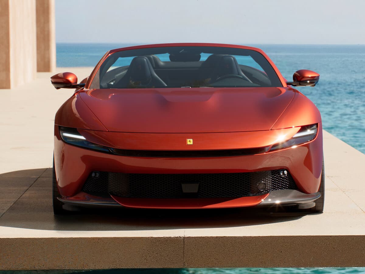 Ferrari Amalfi 2025 – indiyədək — Öndən