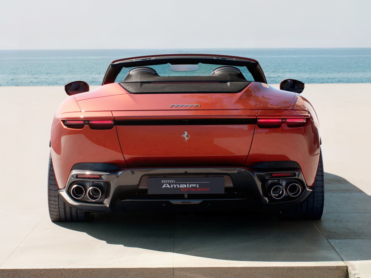 Ferrari Amalfi 2025 – indiyədək — Arxadan