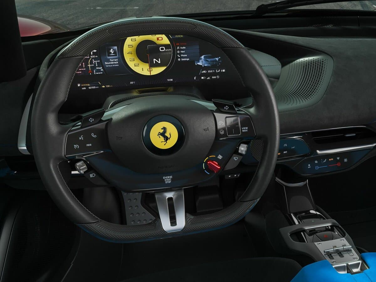 Ferrari Daytona SP3 2022 – indiyədək — Sükan