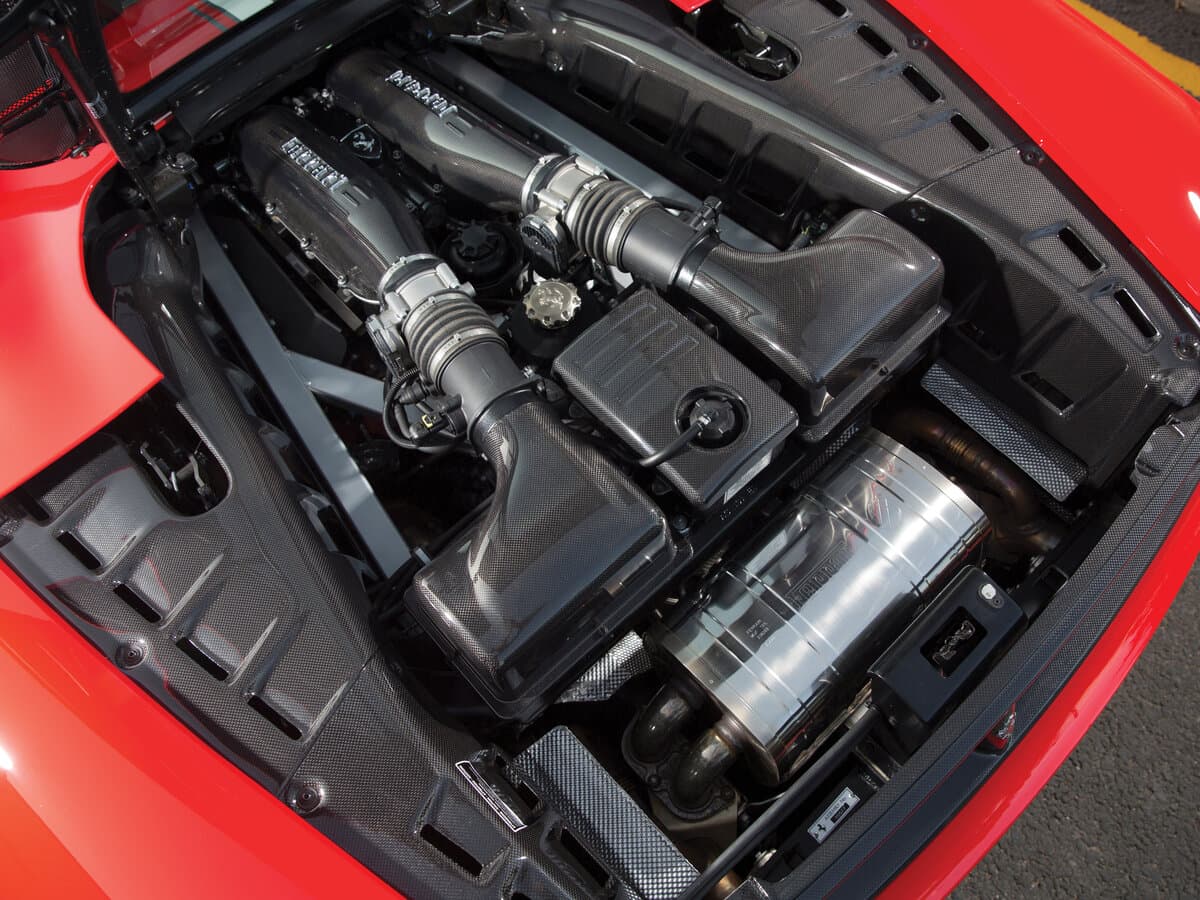 Ferrari F430 2004 – 2009 — Salon, arxadan