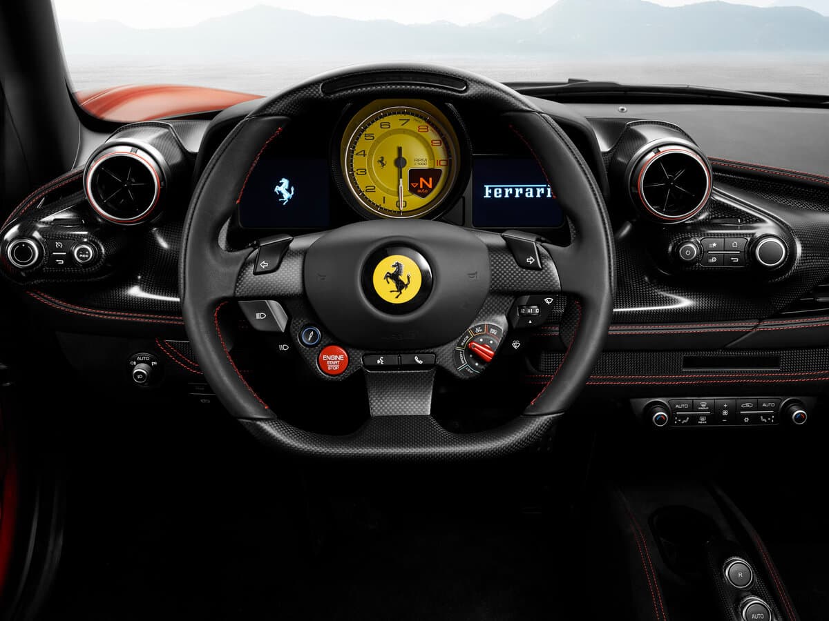 Ferrari F8 2019 – 2023 — Sükan