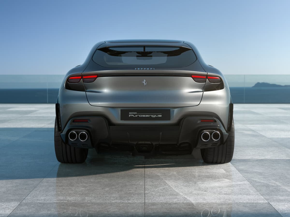 Ferrari Purosangue 2022 – indiyədək — Arxadan