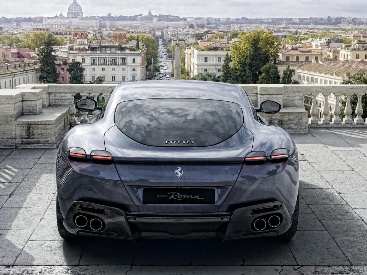 Ferrari Roma 2020 – indiyədək — Arxadan