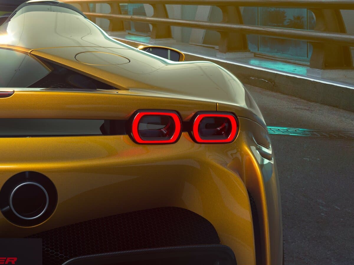 Ferrari SF90 2019 – indiyədək — Detal