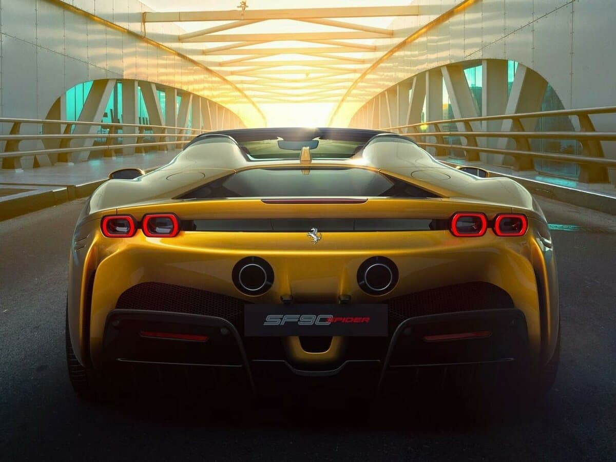 Ferrari SF90 2019 – indiyədək — Arxadan