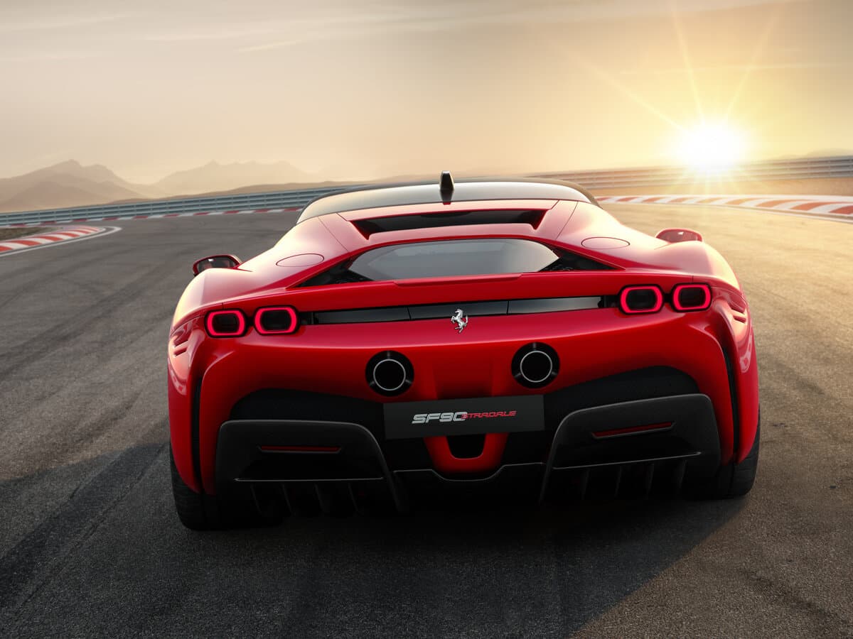 Ferrari SF90 2019 – indiyədək — Arxadan