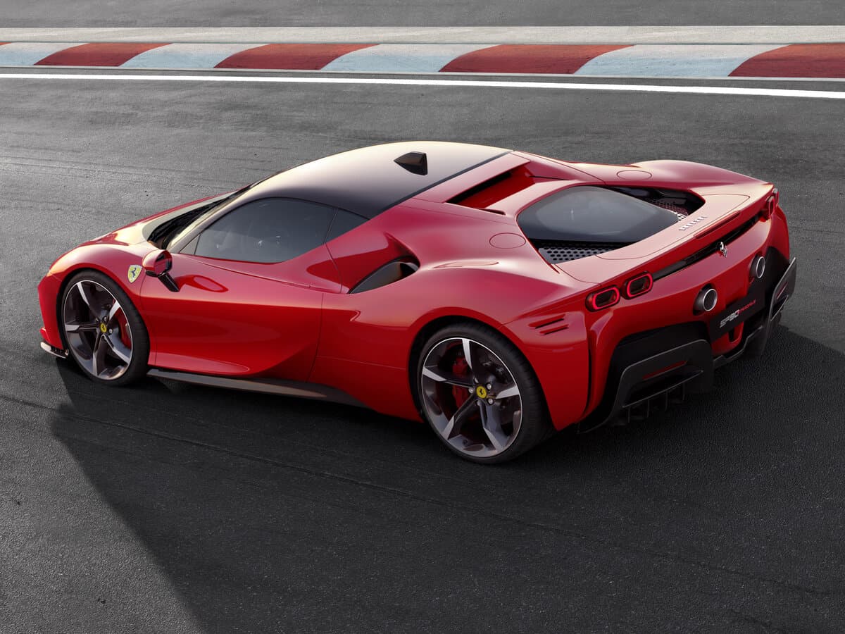 Ferrari SF90 2019 – indiyədək — 3/4 arxadan