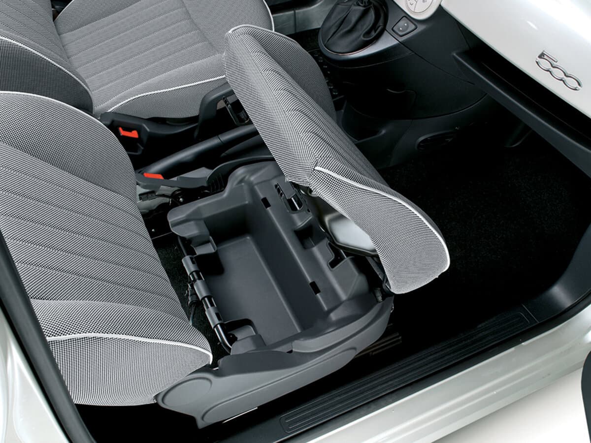 Fiat 500 II — Salon, arxadan