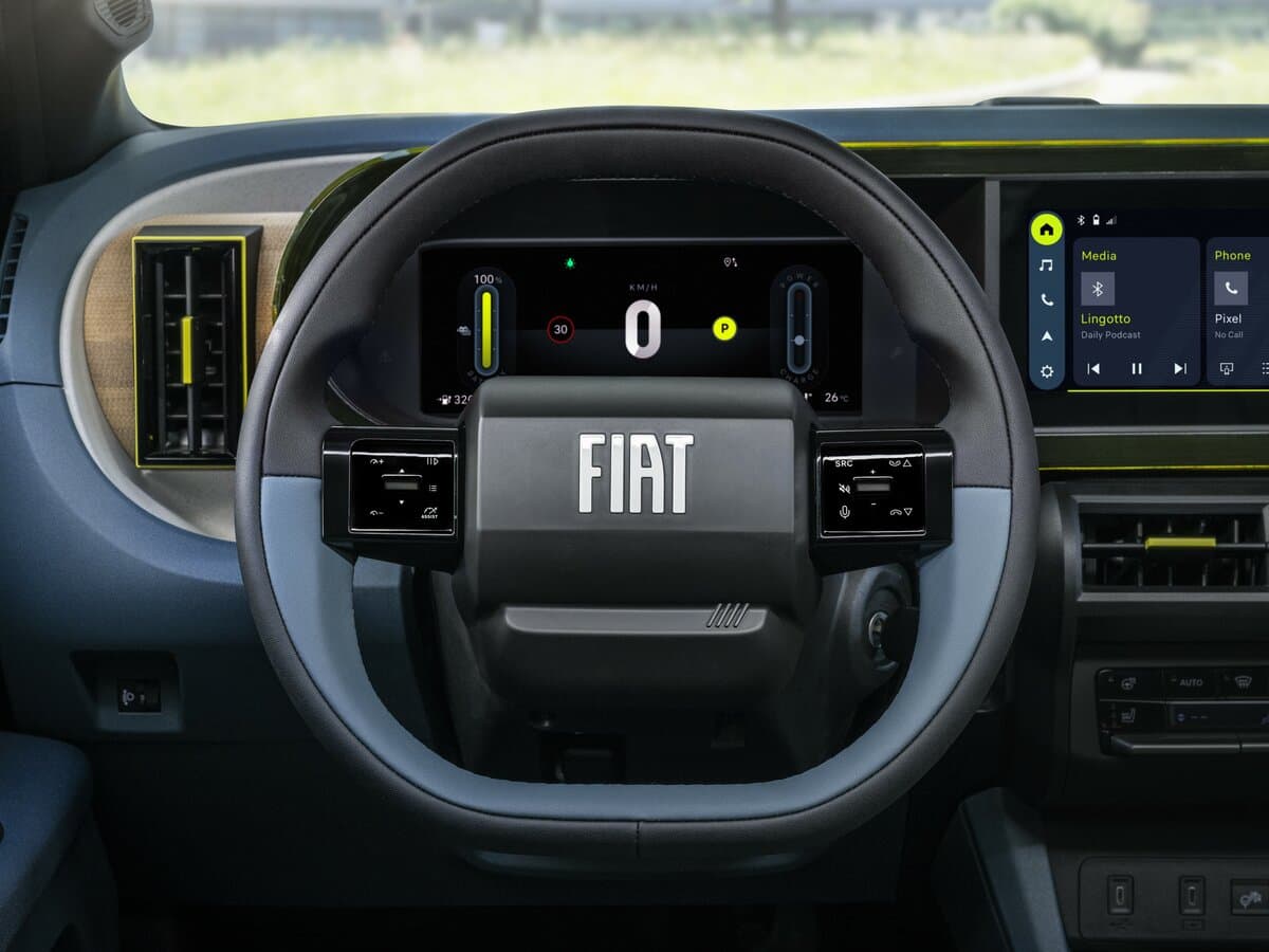 Fiat Grande Panda 2024 – indiyədək — Sükan