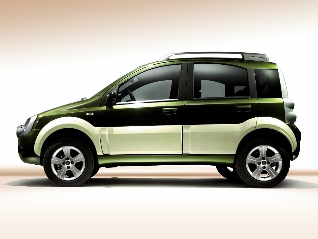 Fiat Panda II — Yandan