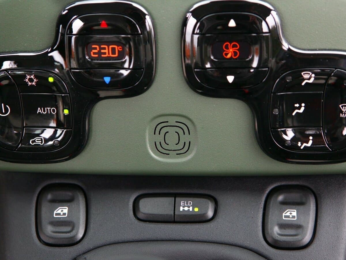 Fiat Panda III — Salon, öndən