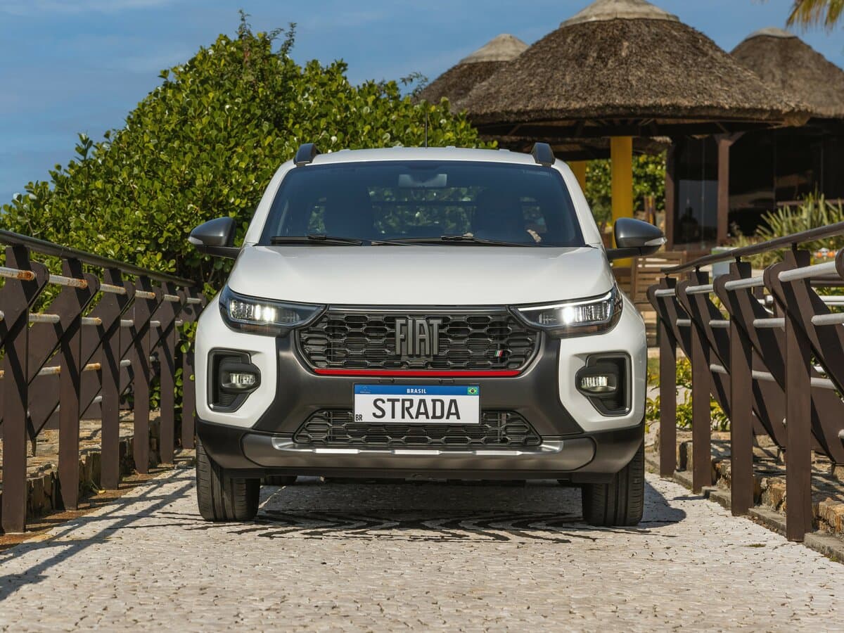Fiat Strada II Restayling — Öndən